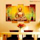 Buddha Idol canvas Wall Painting Wall Hanging