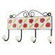 Red Tiny Flower Ceramic Tile Hook Online