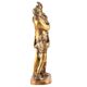Exquisite Brass Father and Children Statue 