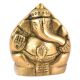 Cute Brass Sitting Ganesha Figurine