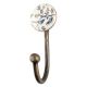 Blue Bird Golden Berry Ceramic Iron Wall Hook