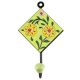 Pea Green Ceramic Floral Tile Hook Online