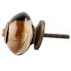 Brown And Black Ceramic Cabinet Knob Online