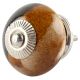 Brown And Black Ceramic Cabinet Knob Online
