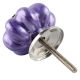 Neon Purple Ceramic Melon Dresser Knob Online