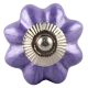 Neon Purple Ceramic Melon Dresser Knob Online
