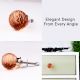 Peach Pink Fine Cut Glass Drawer Knob Online