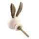 White Rat Resin Cabinet Knob