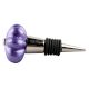 Neon Purple Melon Ceramic Wine Stopper