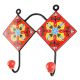 Yellow Floral Ceramic Tile Hook Online