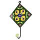 Yellow Floral Ceramic Tile Hook Online