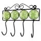 Lime Green Ceramic Tile Hook