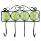 Lime Green Ceramic Tile Hook