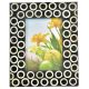 Handmade Black and White Designer Bone Inlay Photo Frame