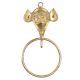 Brass Handmade Elephant Towel Ring Door Knocker