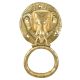Brass Elephant Door Knocker