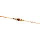 Rudraksh with Pearls and Beads Rakhi