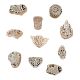 Set of 10 Piece New Mix Wooden Printing Block