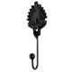 Decorative Black Iron Wall Hooks