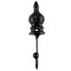 Decorative Black Iron Wall Hooks