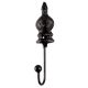 Decorative Black Iron Wall Hooks