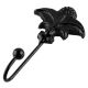 Decorative Black Iron Wall Hooks