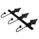 Decorative Black Iron Wall Hooks