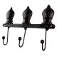 Decorative Black Iron Wall Hooks