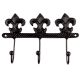 Decorative Black Iron Wall Hooks