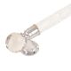 Crystal Globe Pole Finials With Transparent  Towel Crystal Pole