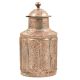Pure Copper Persian Style Storage Box With Metal Lid Finial