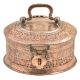 Vintage Large Mughal Style Copper Pandan Betel Box