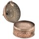 Copper Engraved Betel Box in Stupa-form with Internal Copper Containers