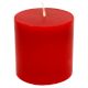 Decorative  Wax Candle In Red