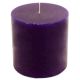 Decorative  Wax Candle In Brinjal
