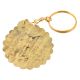 Big Flower 40 Year Perpetual Calendar Keychain With Scalloped Edges