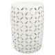 Metal Stool/Plant Stand - White