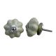 Washed Green Crackle Ceramic Melon Cabinet Knob Online