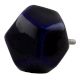 Solid Navy Blue Octagon Ceramic Knobs Online