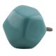 Solid Sea Green Octagon Ceramic Knobs Online