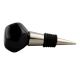 Solid Black Octagon Ceramic Wine Stopper Online