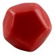 Solid Red Octagon Ceramic Wine Stopper Online