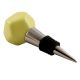 Solid Yellow Octagon Ceramic Wine Stopper Online