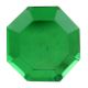 Green Flat Octagon Dresser Glass Knob Online