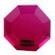 Queen Pink Flat Octagon Dresser Glass Knob Online
