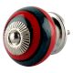 Forest Green And Red Strip Ceramic Cabinet Knobs Online