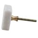 White Stone Square Cabinet Knobs Online