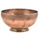Starry Pattern Border Engraved On Rim OF Copper Bowl