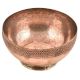 Starry Pattern Border Engraved On Rim OF Copper Bowl