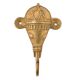 Tribal Brass Elephant Head Design Hooks